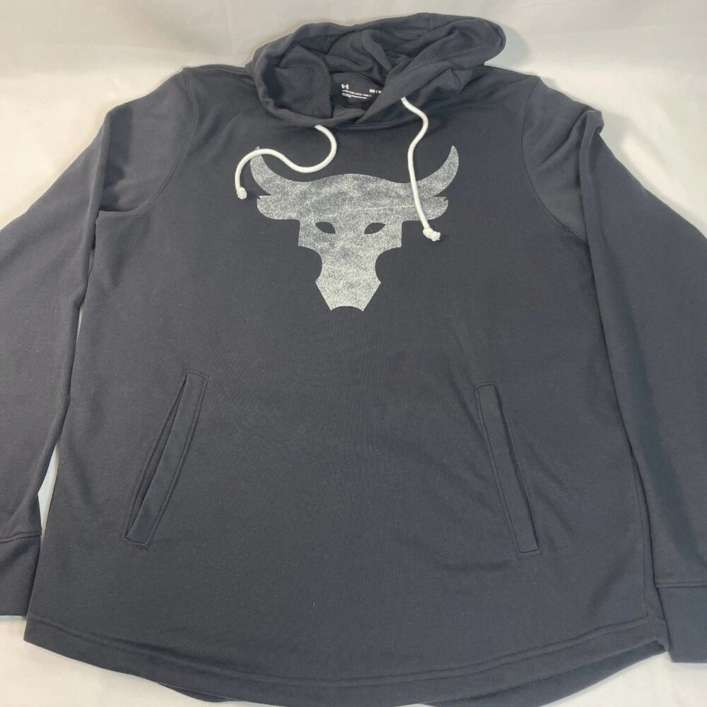 Under Armour x Project Rock "The Bull" Long Sleeve Hoodie - Size Medium